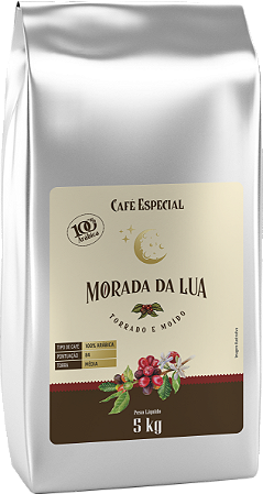 Café Especial Torrado e Moído - Pacote 5kg - Morada da Lua