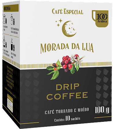 Drip Coffee - 10 Sachês - Morada da Lua