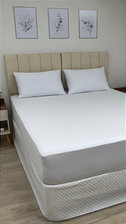 Conjunto de Lençol e fronhas Branco - Casal