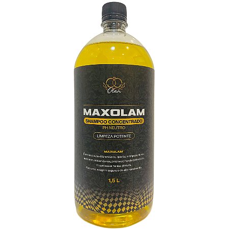 MAXOLAM SHAMPOO CONCETRADO PH NEUTRO LIMPEZA POTENTE 1,5