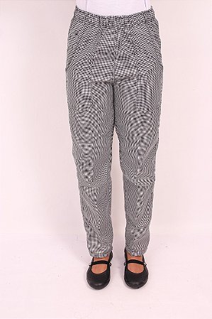 Calça Xadrez Cozinheiro Gastronomia Chef Cozinha Pizzaiolo