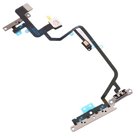 Flex Flat Botão Power / Volume E Flash Compatível iPhone XR