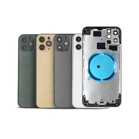 Carcaça iPhone 11 Pro Max + Botões e Adesivos