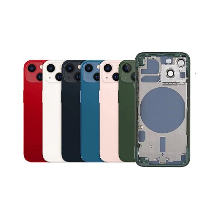 Carcaça iPhone 13 Completa + Botões e Adesivos