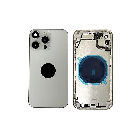 Carcaça Adaptação 15 Pro Compatíve iPhone XR Completo