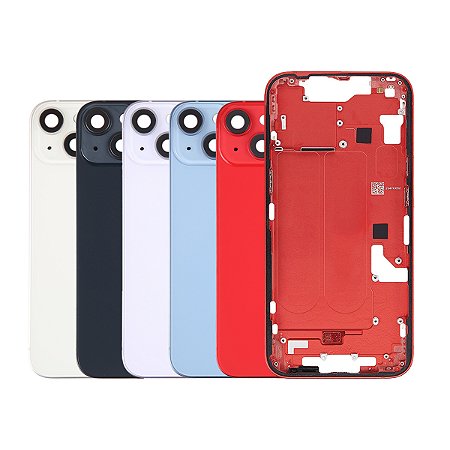Carcaça iPhone 14 Plus 5G Frame Completa + Botões e Adesivos
