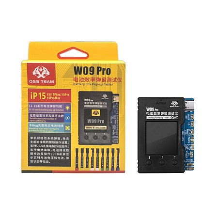 Programadora W09 PRO Oss Team Subir Bateria Completa