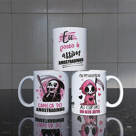 Caneca Meme Amostradinho