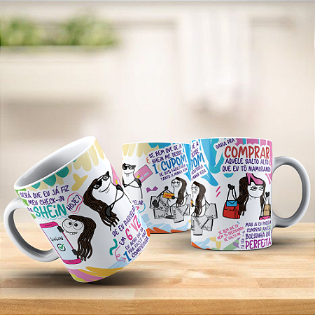 Caneca Louca da Shein