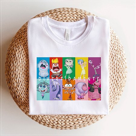 Coleção Camiseta divertidamente