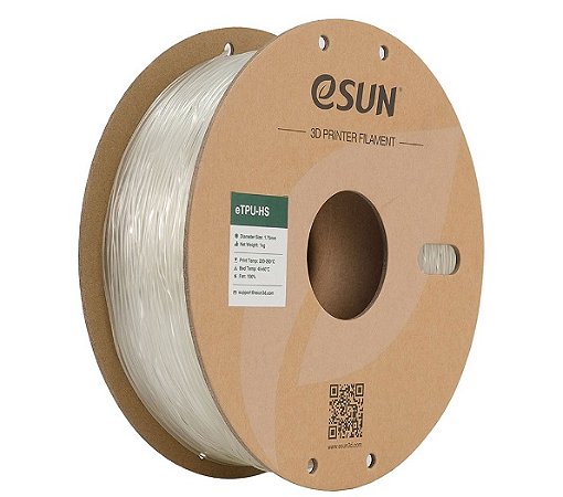 Filamento eSUN ETPU Natural 1kg 1,75mm