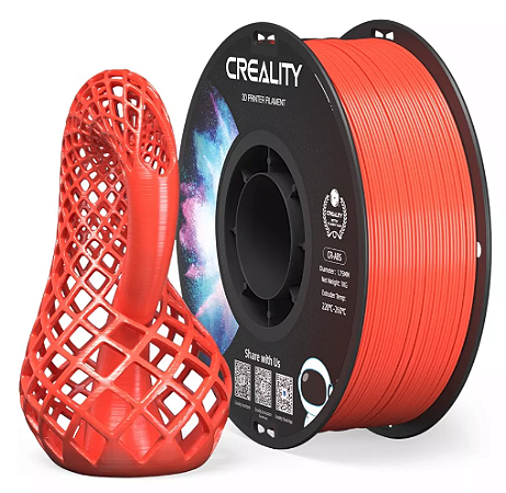 Filamento Cr Abs Vermelho Creality 1.75mm 1Kg