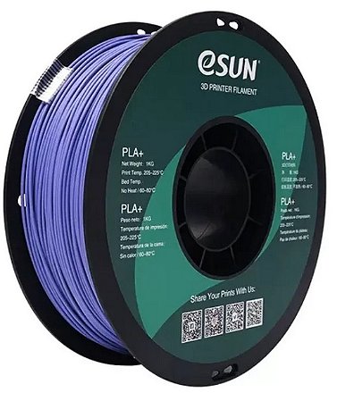 Filamento Pla Mais Roxo 1kg 1.75mm Esun