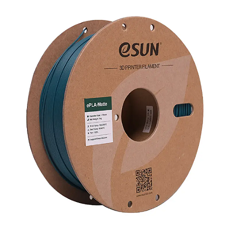 Filamento Epla Fosco Verde Morandi 1KG 1.75MM Esun