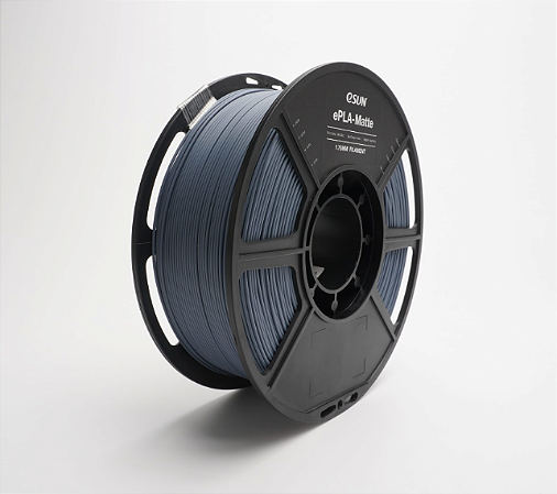Filamento EPLA Fosco Cinza Escuro 1KG 1.75MM Esun