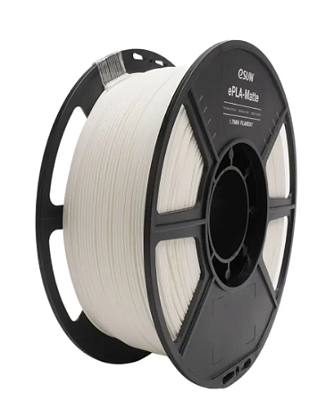 Filamento EPLA Fosco Branco Leite 1KG 1.75MM Esun