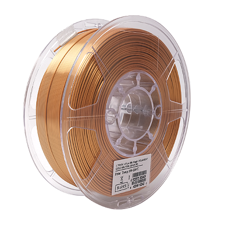 Filamento EPLA Silk Magic Ouro E Prata 1KG 1.75MM Esun