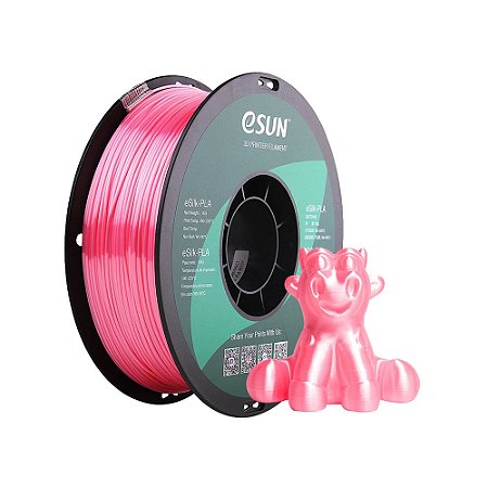 Filamento Esilk Pla Rosa 1kg 1.75mm Esun