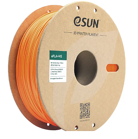 Filamento EPLA Mais Hs Laranja 1KG 1.75MM Esun