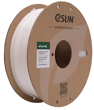 Filamento Epla Mais Hs Branco 1KG 1.75MM Esun