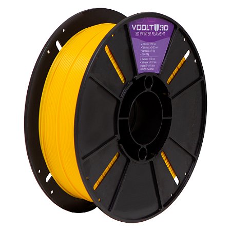 Filamento Voolt PETG Amarelo 1kg