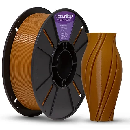 Filamento Voolt PLA Marrom Caramelo  1kg