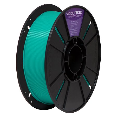 Filamento Voolt PLA Verde Tiffany 1kg