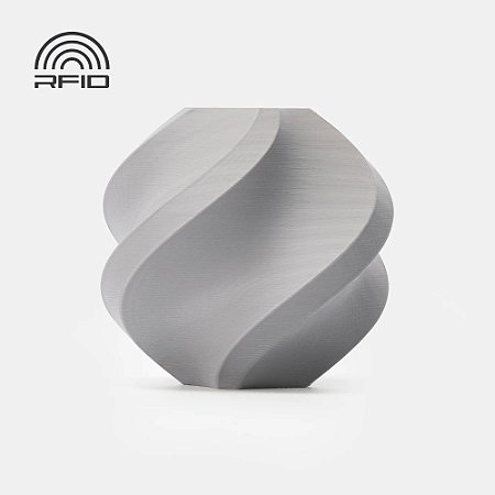 Refil Filamento Bambu Lab PETG HF Cinza 1KG 1.75MM