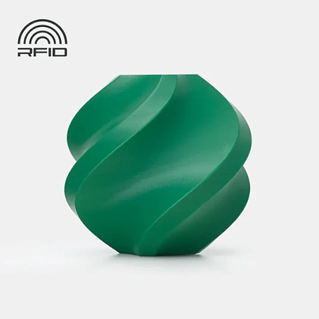 Filamento Bambu Lab PLA Verde Visco C/ Carretel Reutilizável 1KG 1.75MM