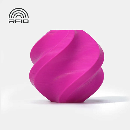 Filamento Bambu Lab PLA Magenta C/ Carretel Reutilizável 1KG 1.75MM