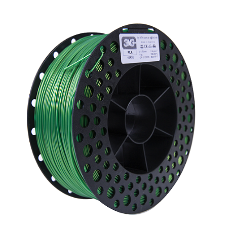Filamento PLA 3N3 1.75mm 1KG Verde