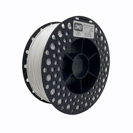 Filamento PLA 3N3 1.75mm 1KG Branco