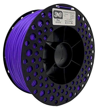 Filamento PLA 3N3 1.75mm 1KG Roxo