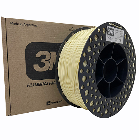 Filamento PLA 3N3 1.75mm 1KG Osso