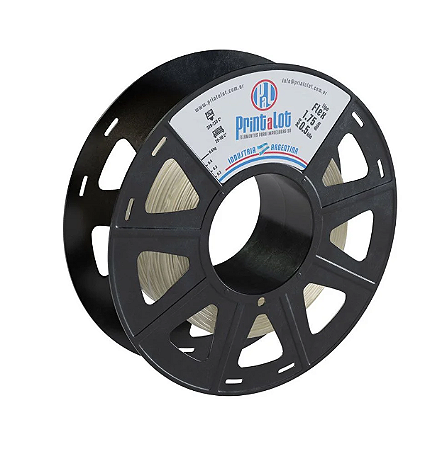 Filamento TPU Flexível Natural Translucido 1.75mm 500g Printalot