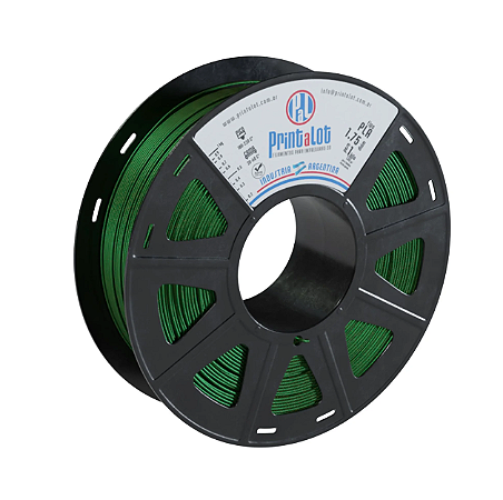 Filamento PLA Metal Verde Kryptonita 1,75mm 1Kg PrintaLot