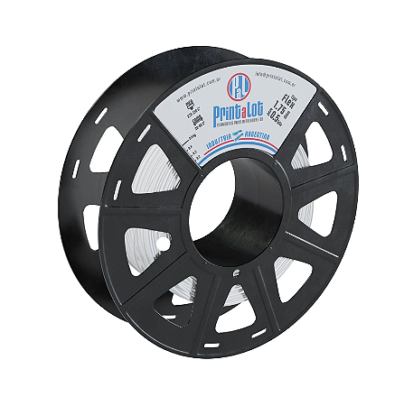 Filamento TPU Flexível Branco 1,75mm 500g Printalot