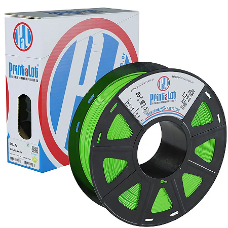 Filamento PLA Verde Ninja 1,75mm 1Kg PrintaLot