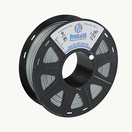 Filamento ABS Metal Prata 1Kg 1,75mm Printalot