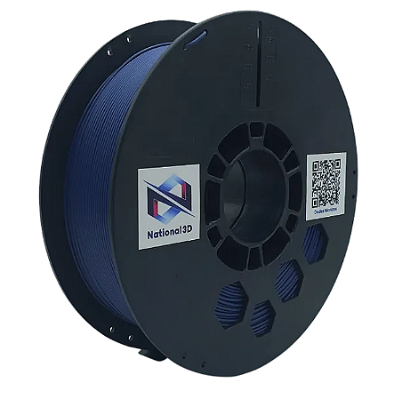 Filamento National Pla Max High Speed Azul Oceano 1kg 1,75mm
