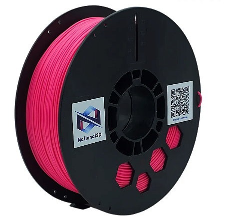 Filamento National PLA Max High Speed Rosa Fucsia 1kg 1,75mm