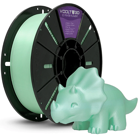 Filamento Voolt PLA Verde Macaron Velvet - 1kg