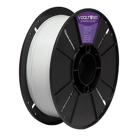 Filamento Voolt Pla Branco Velvet 1kg