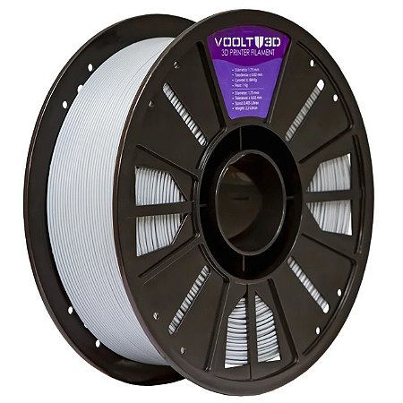 Filamento Voolt PLA Cinza Claro  1kg