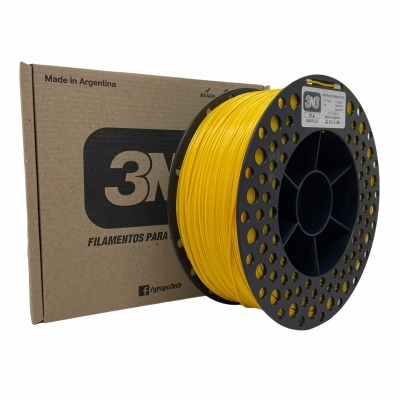 Filamento PLA 3N3 1.75mm 1KG Amarelo