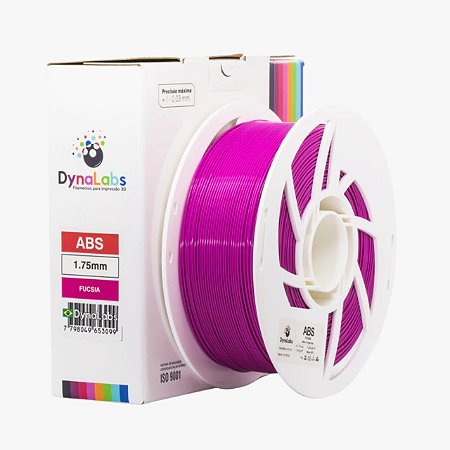 Filamento ABS DynaLabs 1.75mm 1Kg Fucsia