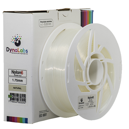Filamento Nylon6 DynaLabs 1.75mm 1Kg Natural