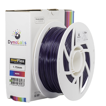 Filamento Simpliflex DynaLabs 1.75mm 1Kg Nova