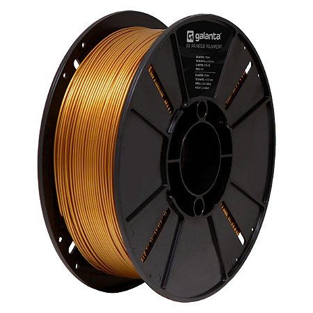 Filamento Voolt PLA Ouro Metalizado  1kg