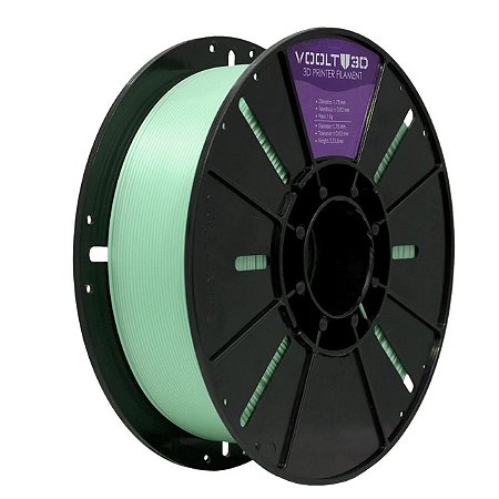 Filamento Voolt PLA Verde Macaron Velvet - 1kg